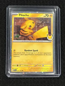 Pikachu (Pokemon Day 2026) 051/162 Miscellaneous Cards & Products Holo - Image 1