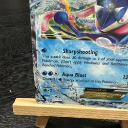 Pokemon - Greninja EX XY Black Star Promos Holo Card LP/MP XY20 - Image 5