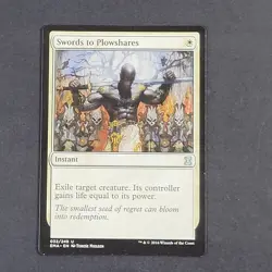 MTG Card - 1x Swords to Plowshares - Eternal Masters - LP/NM Magic the Gathering - Image 2