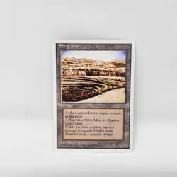 Strip Mine 4th Edition MTG Magic the Gathering Card NM/M Free Ship - Image 1