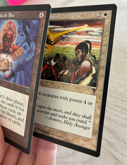 MTG: Teferri's Puzzle Box & Retribution of the Meek Visions NM - Image 3
