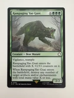 Rampaging Yao Guai MTG Magic the Gathering Card NM Near Mint PIP - Image 1