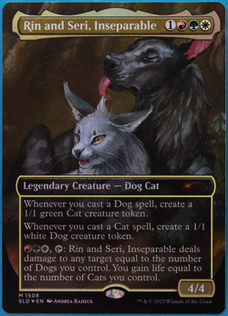 Rin and Seri, Inseparable (Secret Lair 1508 Promo) FOIL NM (501990) ABUGames - Image 1