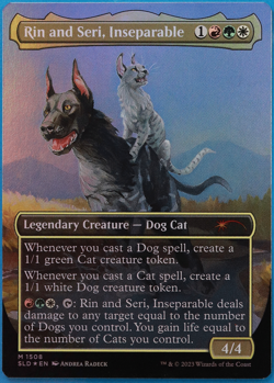 Rin and Seri, Inseparable (Secret Lair 1508 Promo) FOIL NM (501990) ABUGames - Image 2