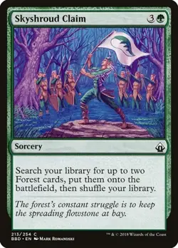Skyshroud Claim Battlebond LP MTG - Image 1
