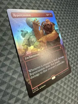 MTG Repercussion #0078 Foil Anime Borderless Mythic Wilds of Eldraine: ET (WOT) - Image 3