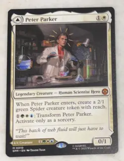 Peter Parker Amazing Spider-Man MTG Marvel's Spider-Man M/NM English TCG - Image 1