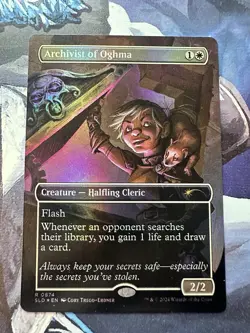 Archivist of Oghma (Rainbow Foil) Secret Lair Drop Foil - Image 1