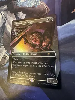 Archivist of Oghma (Rainbow Foil) Secret Lair Drop Foil - Image 3