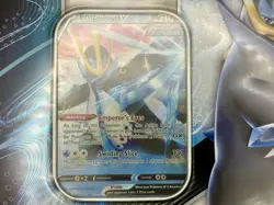 Pokemon TCG V Strikers EMPOLEON V Tin Factory Sealed NEW - Image 2
