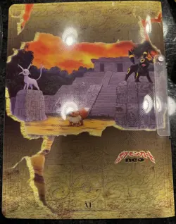 Neo Premium File 2 Folder & Cards Set Neo Genesis Japanese Pokemon Card 2000 NM - Image 2