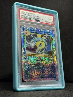 Pokemon 2002 Gyarados Reverse Holo Foil Card 12/110 Legendary Collect PSA 9 - Image 2