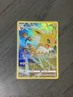Pokemon TCG Jolteon TG04/TG30 Holo Rare Trainer Gallery Brilliant Stars - Image 1