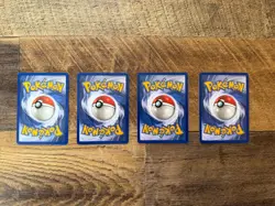 Pokemon TCG Kabuto 50/62 Fossil 1st Edition WotC - 4 Card Lot - NM/LP - Image 2