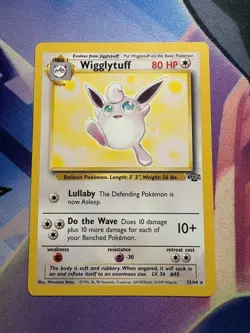 Pokemon TCG Wigglytuff Jungle 32/64 Regular 1999-2000 - Image 1