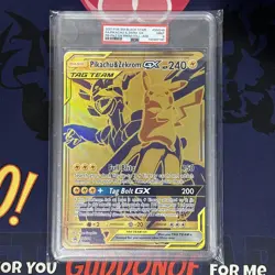 PSA 9 MINT 2021 Pokemon Premium Collection PIKACHU & ZEKROM GX SM248 JUMBO Promo - Image 1