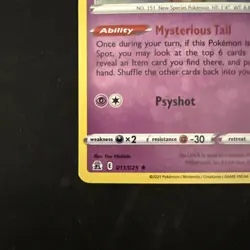 2021 Pokemon Celebrations 011/025 Mew Holo - Image 3