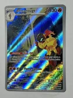 Pokemon TCG - Armarouge - 203/198 - 2023 Scarlet & Violet Base Set: SV01 IR - Image 2