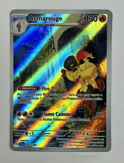 Pokemon TCG - Armarouge - 203/198 - 2023 Scarlet & Violet Base Set: SV01 IR - Image 4