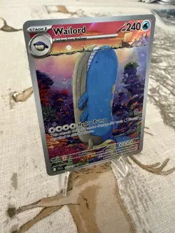 Pokemon TCG Wailord Art Rare Journey Together Mint Pack Fresh UK - Image 1