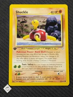 Shuckle 51/64 - Neo Revelation 1st Edition Common Pokemon TCG NM Yuka Morii - Image 1