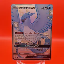 Pokemon Articuno GX SV54/SV94 Hidden Fates: Shiny Vault Holo NM - Image 1