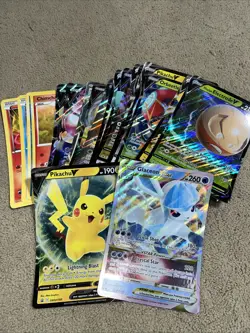 Pokemon Jumbo Card Lot x30. Pikachu v Glaceon Vstar. Holo Non Holo - Image 1