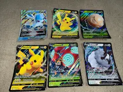 Pokemon Jumbo Card Lot x30. Pikachu v Glaceon Vstar. Holo Non Holo - Image 2