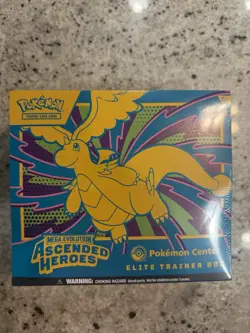 Pokemon Center Ascended Heroes Elite Trainer Box Dragonite Pokemon TCG - Image 1