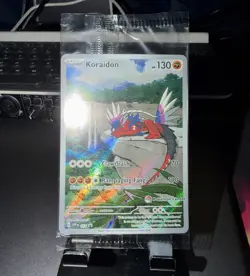 Koraidon - 014 (Pokemon Center Exclusive) 014 Scarlet & Violet Promo SEALED - Image 1
