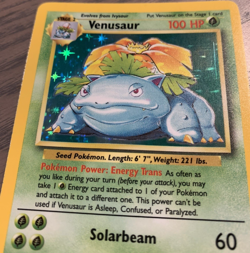 Pokemon Venusaur Base Set 15/102 Holo 1999-2000 Wizards Base Set - Image 4