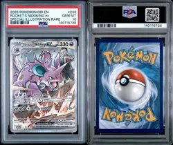 2025 POKEMON DRI EN | ROCKET’S NIDOKING | SPECIAL ILLUSTRATION RARE | PSA 10 GEM - Image 4