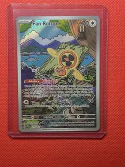 Fan Rotom 250/217 IR Ascended Heroes Evolution English Pokemon TCG MINT - Image 1