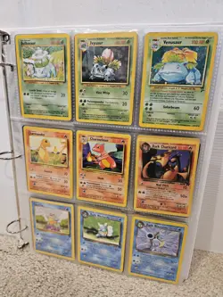 Vintage Original Pokemon Complete 151/150 Base 9x Holos 1st Jungle Fossil Gym Go - Image 1