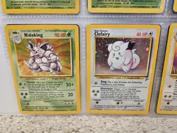 Vintage Original Pokemon Complete 151/150 Base 9x Holos 1st Jungle Fossil Gym Go - Image 4