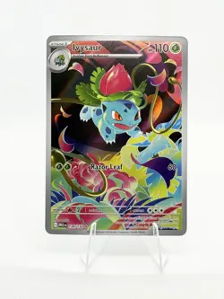 Ivysaur Illustration Rare IR 134/132 Mega Evolution Pokemon TCG English NM/M - Image 3