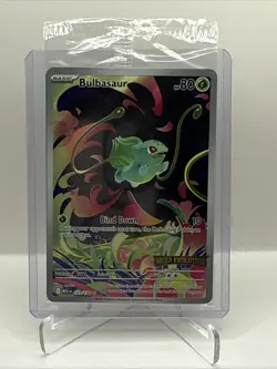 2025 Pokemon TCG Mega Evolution Bulbasaur IR SEALED STAMPED PROMO - Image 1