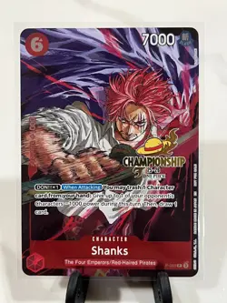 Shanks (CS 25-26 Event Pack) P-083 One Piece Promotion Cards Foil SEE PHOTOS - Image 1