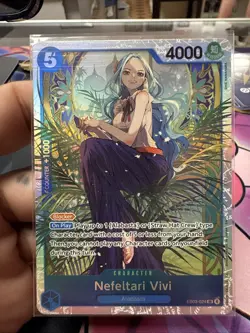 1x-One Piece TCG Heroines Edition EB03 - Nefeltari Vivi EB03-024 SR - English NM - Image 1