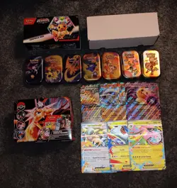 Various Pokemon Scarlet Violet TCG Cards + Accessories Lot Illustarted Rare READ - Image 1