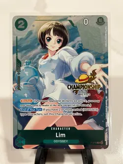 Lim (CS 25-26 Event Pack) P-079 One Piece Promotion Cards Foil LP - Image 1