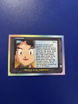 Mystery at the Lighthouse EP13 Foil - Topps Series - Pokemon Card - Image 2