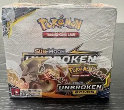 Pokemon Trading Card Game Sun & Moon Unbroken Bonds Booster Box 2019 - Image 2