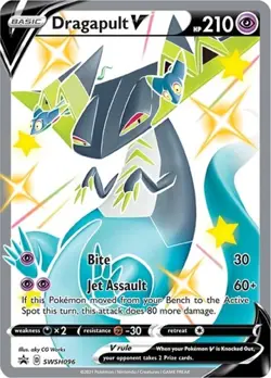 Dragapult V (#SWSH096) - Holofoil SWSH - Sword & Shield Promo Cards LP Pokemon - Image 1