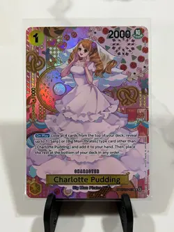 One Piece Card Game TCG Charlotte Pudding SP (OP03-112) - Image 1