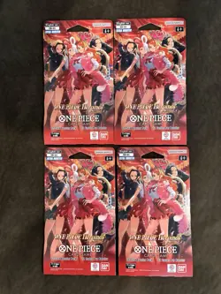 ONE PIECE Card Game Heroines Edition Booster Pack EB-03 English X4 - Image 1