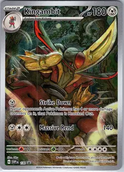 Kingambit Promo SV: Scarlet & Violet Promo Cards 130 NM - Image 1