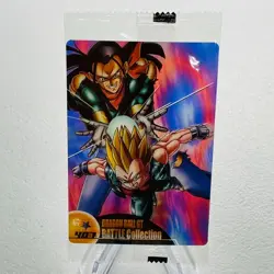 S0022 Vegeta Japanese Dragon Ball x Morinaga Vintage Card Sealed - Image 1