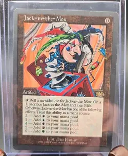 Jack-in-the-Mox Unglued MTG Regular Moderately Played - Image 3