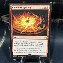 Chandra's Ignition -Modern Horizons 3 - Non Foil - Rare - Commander MTG LP 0209 - Image 1